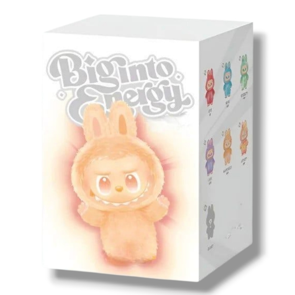 Certified LABUBU Big Into Energy New in Sealed Box Pop Mart Authentic Blind Box